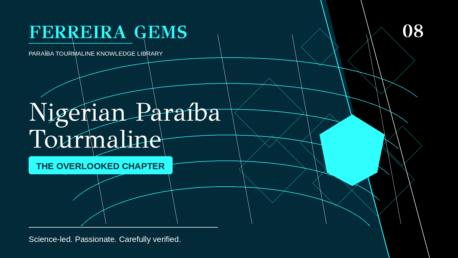 Nigerian Paraiba Tourmaline: The Overlooked Chapter